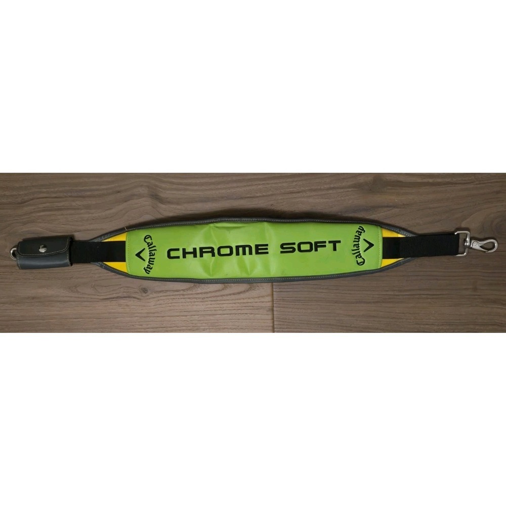 Callaway Golf Bag Strap Green / Black Chrome Soft Replacement